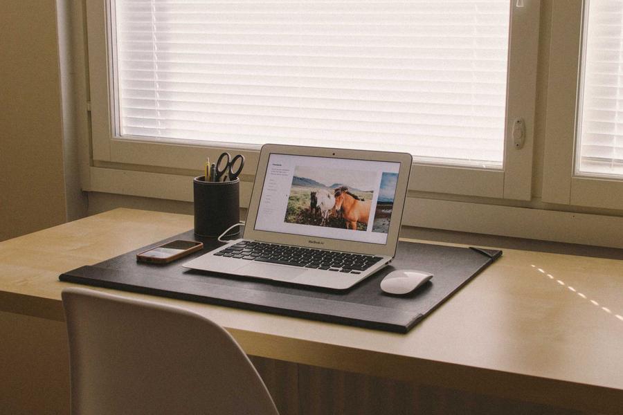 A creator's workspace