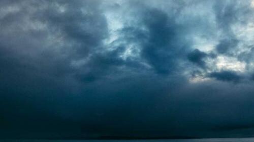 Clip frame 2: light breaking through the clouds